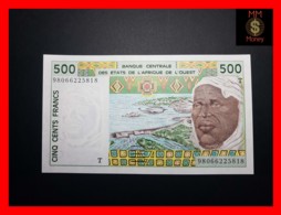 WEST AFRICAN STATES WAS  "T  Togo"   500 Francs 1998 P. 810 Ti  UNC - Westafrikanischer Staaten