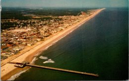 Virginia Virginia Beach Aerial View Looking North Showing Fishing Pier - Virginia Beach