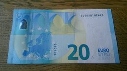 20 Euro Draghi 2015 E007E5 EC 100% UNC - 20 Euro
