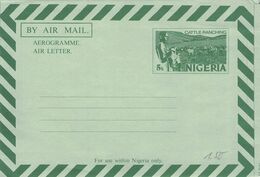 NIGERIA - AEROGRAMME 5k -NOT USED- /AS143 - Nigeria (1961-...)