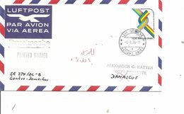 NationsUnies -Genève ( Lettre Par Avion De 1976 De Genève Vers La Syrie à Voir) - Cartas & Documentos