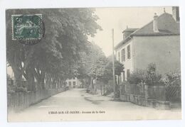 25/CPA - L'Isle Sur Le Doubs - Avenue De La GAre - Isle Sur Le Doubs