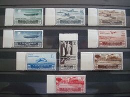 ITALY 1933  AIR MAIL 69/77 MNH** COT.150 EUR MEDAGLIE AL VALORE MILITARE - Correo Aéreo