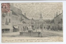 25/CPA A 1900 - Pontarlier - Faubourg Saint Pierre - Pontarlier