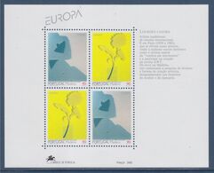 Madère - Portugal Bloc Neuf Europa 93 N°BF13 "Sombra Projectada De Christa Maar" Composé De 4 Timbres - 1993