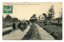 77 - Seine Et Marne - Villenoy Canal  De L'Ourcq Un Port (N1549) - Villenoy