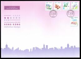 Hong Kong 1999 FDC 5 New Denominations Definitives GPO Postmark - FDC