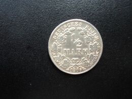 ALLEMAGNE * :  1/2 MARK   1906 D    KM 17     SUP - 1/2 Mark