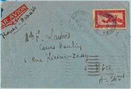 91268 - INDOCHINE - Postal History - AIRMAIL COVER From HAI-PHONG To FRANCE 1938 - Lettres & Documents