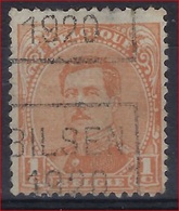 ONBEKEND / INCONNU ALBERT I Nr. 135 Type II Voorafgestempeld Nr. 2485C  BILSEN  1920 ; Staat Zie Scan ! - Roller Precancels 1920-29