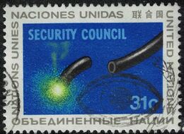 Nations Unies 1977 Oblitéré Used Security Council Conseil De Sécurité SU - Usados