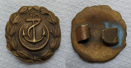 AC - TURKISH NAVAL FORCES - TURKISH NAVY ANCHOR BELT BUCKLE RARE - Gürtel & -schnallen