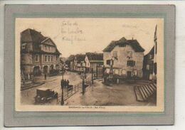 CPA - (67) DAMBACH-la-VILLE - Aspect De La Laube Et Du Monument Aux Morts Sur La Place De La Mairie En 1933 - Dambach-la-ville