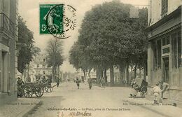 Château Du Loir * La Place , Prise De L'avenue De Tours - Chateau Du Loir