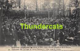 CPA EDEGEM EDEGHEM JUBELFEESTEN DER GROT 17 MEI 1909 - Edegem