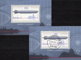 LZ127 Zeppelin 2007 BRD Block 69 **/o 11€ Tag Der Briefmarke Amerika-Fahrt Hoja Blocs S/s Technic Sheets Bf Germany - Blocks & Sheetlets
