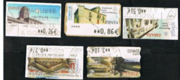 SPAGNA (SPAIN)  -  MI AT90.94  -  2002  ATM: POSTAL ARCHITECTURE    - USED - 2001-10 Used
