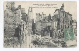 51/CPA - Reims (bombardé) - Rue De Trudaine - Reims