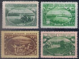 Russia 1951, Michel Nr 1566-69, MLH OG - Unused Stamps