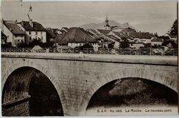 74 - LA ROCHE Sur FORON - CPA  - Le Nouveau Pont - La Roche-sur-Foron