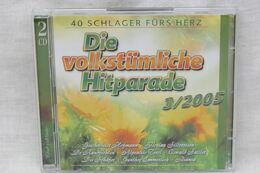 2 CDs "Die Volkstümliche Hitparade" 40 Schlager Fürs Herz, Ausgabe 3/2005 - Otros - Canción Alemana