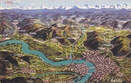 SUISSE,HELVETIA,SWISS,SWITZERLAND,SCHWEIZ,SVIZZERA ,BASEL,BALE,IL Y 100 ANS - Basel