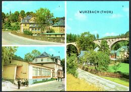 E0270 - Wurzbach FDGB Heim Rudi Arnstadt Viadukt - Bild Und Heimat Reichenbach - Wurzbach