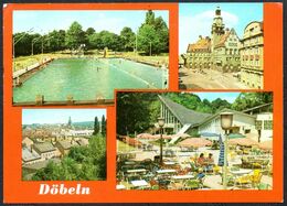 E0274 - Döbeln HO Restaurant Bürgergarten Freibad - Bild Und Heimat Reichenbach - Doebeln