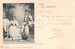 Gruss Aus Appenzell - Tracht -  Bergbauer - 1901 - Appenzeller - Butterkanne - Altri & Non Classificati