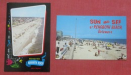 2 Card Lot    Rehoboth Beach  Delaware   Ref 4353 - Autres & Non Classés