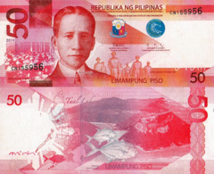 PHILIPPINES, 50 PESOS, 2019, P207, UNC - Philippines