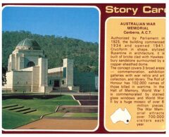 (N 8) Australia - ACT - Canberra War Memorial - Canberra (ACT)