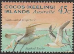 CHRISTMAS ISLAND (AUSTRALIA) - USED - 1995 45c Sea Birds - White Tailed Tropic Bird - Christmaseiland