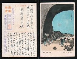 JAPAN WWII Military Gate Of The Revival Picture Postcard China WW2 MANCHURIA CHINE MANDCHOUKOUO JAPON GIAPPONE - 1943-45 Shanghai & Nanchino