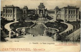 CPA MARSEILLE Le Palais Longchamp (66653) - Cinq Avenues, Chave, Blancarde, Chutes Lavies