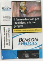 BENSON & HEDGES BLU SOFT ITALY BOX SIGARETTE - Etuis à Cigarettes Vides