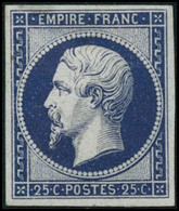 ** N°15c 25c Bleu, Réimp - TB - 1853-1860 Napoléon III.