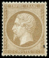 ** N°21 10c Bistre, Pièce De Luxe - TB - 1862 Napoleon III