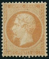 ** N°23 40c Orange, Pièce De Luxe Signé Calves - TB - 1862 Napoleon III