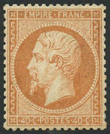 * N°23 40c Orange, Quasi SC - TB - 1862 Napoleon III