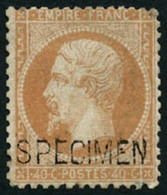 ** N°23d 40c Orange - TB - 1862 Napoleon III