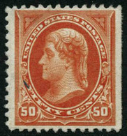 ** N°106 50c Rouge-oranfe, Sans Filigrane - TB - Altri & Non Classificati