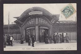 CPA Paris 75 Métro Métropolitain Circulé - Metropolitana, Stazioni