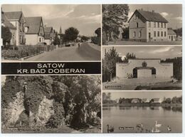 DC2913 - Postkarte Bad Doberan Satow Hauptstrasse Postamt - Bad Doberan