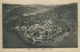 Esch Sur Sure Vue Aérienne . A. Greisch . Hotel De La Sure . Editr Houstraas - Esch-Sauer