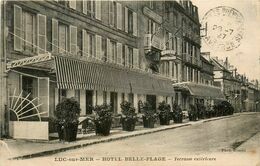 Luc Sur Mer * Hôtel Belle Plage * Terrasse Extérieure - Luc Sur Mer