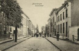 Nederland, ZEVENBERGEN, Stationstraat (1916) Ansichtkaart - Zevenbergen