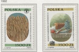 POLAND 1992 Mi 3417-18 Food And Agriculture Organization FAO International Conference In Rome MNH** - Tegen De Honger