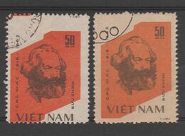 VIETNAM  1983  #ERROR  COLORS  Diff.  KARL MARX 50d  Used   Réf  G825 - Karl Marx