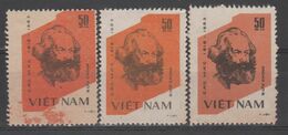 VIETNAM  1983  ERROR  COLORS Diff. And BLUR  KARL MARX **MNH   Réf  G824 - Karl Marx